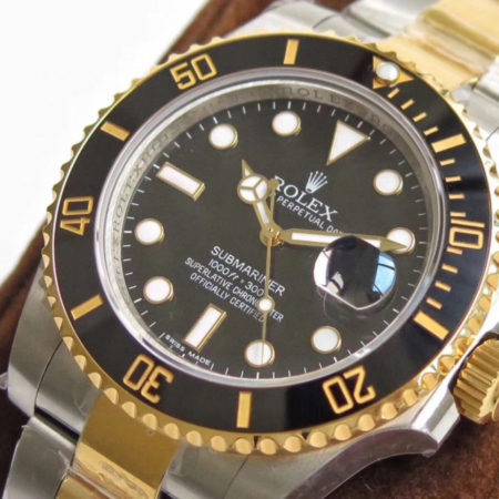 Submariner bicolor Negro